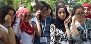 Group tech girls