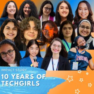 14 TechGirls alumnae